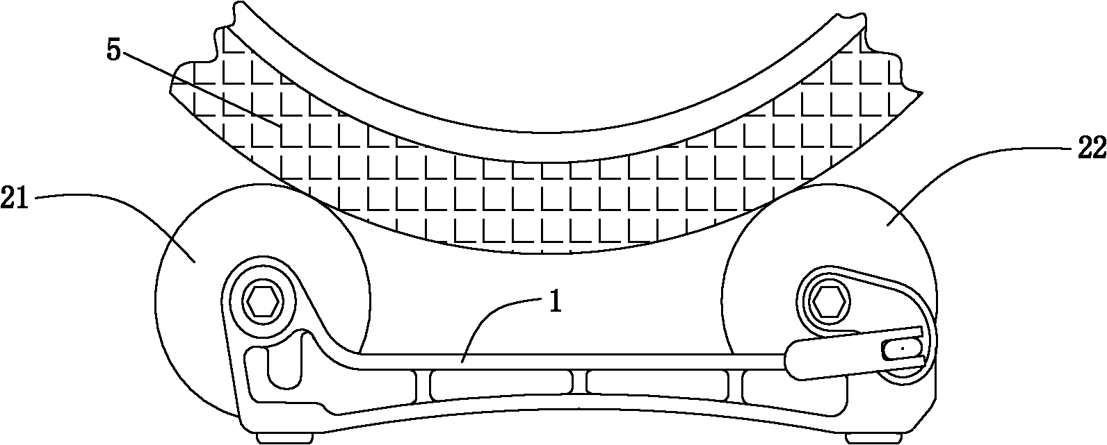 Bicycle simulation track systems