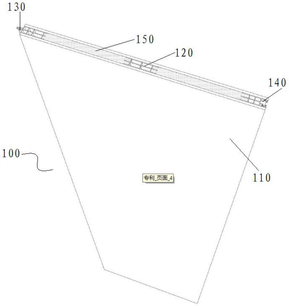 High-strength wallboard, manufacturing method and wall system thereof