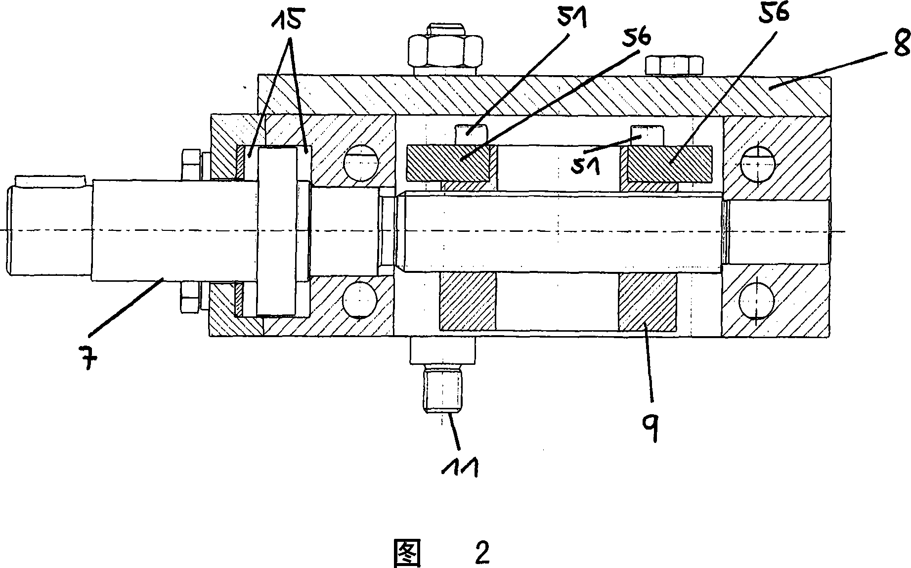 Guiding device for waste gas turbocharger of piston-type internal combustion engine with heavy oil as fuel