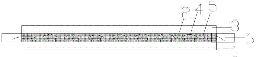 LED (light-emitting diode) lamp filament