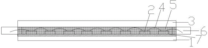 LED (light-emitting diode) lamp filament