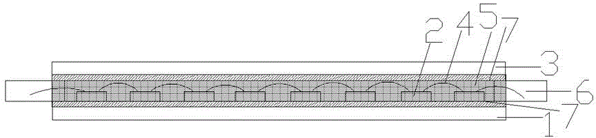 LED (light-emitting diode) lamp filament