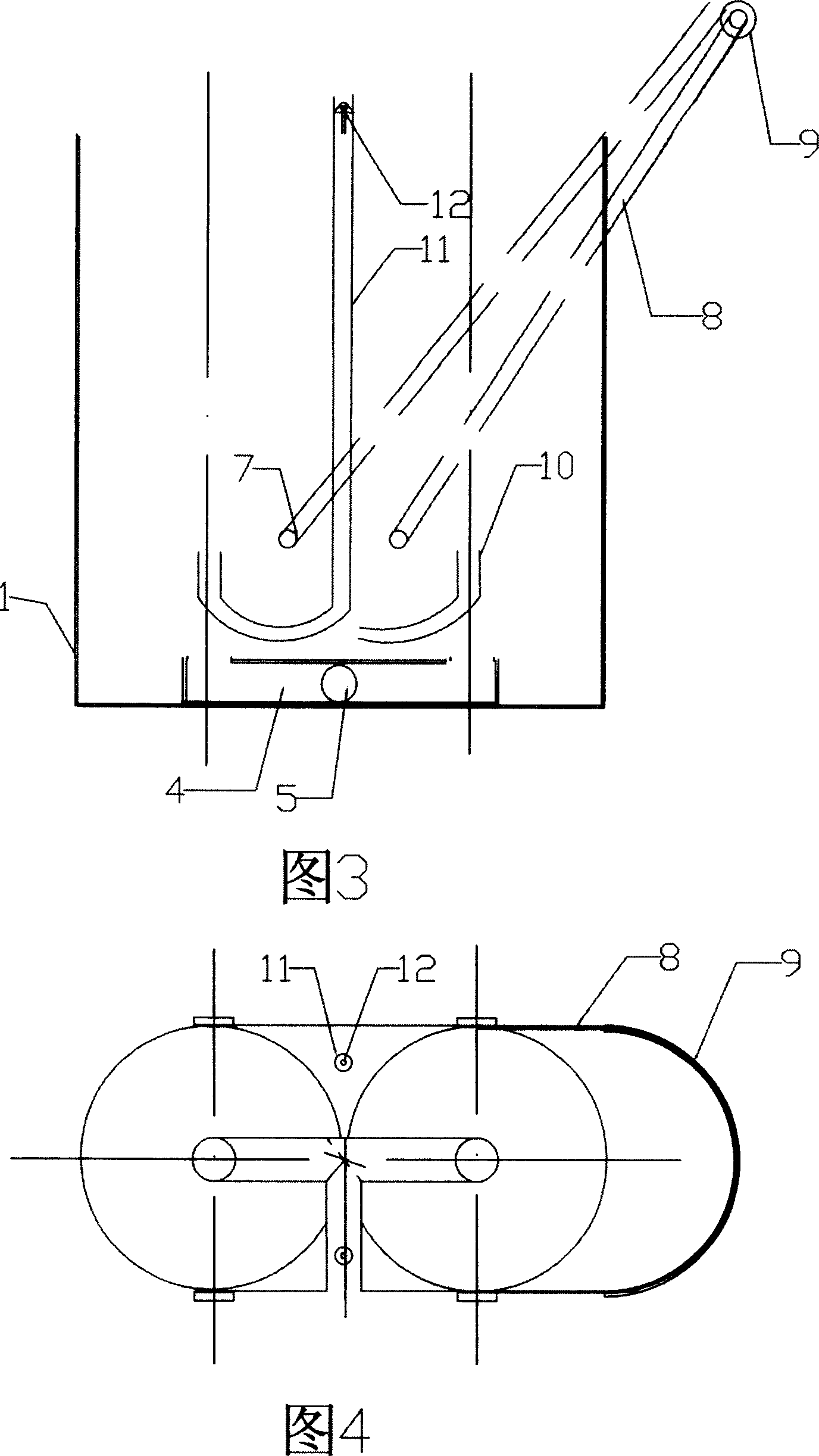 Melon, fruit and vegetable washing machine by new method