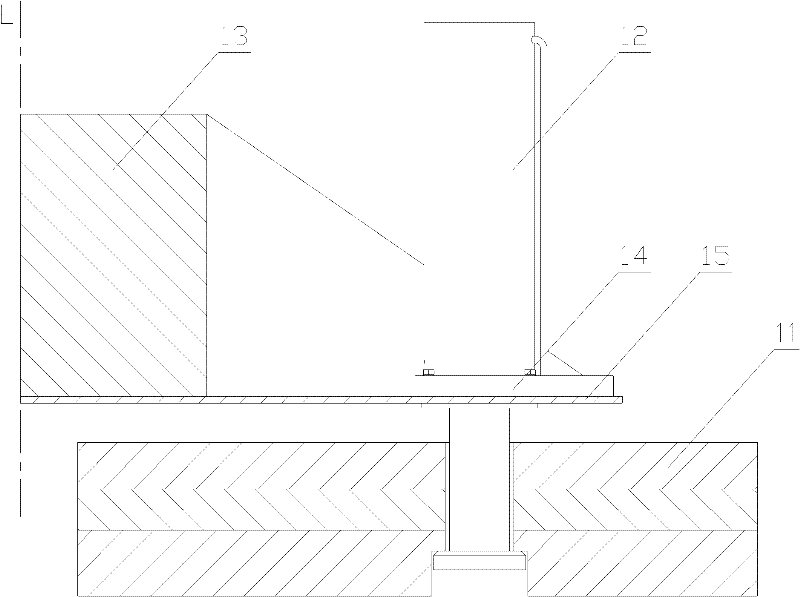 Movable crane and balance weight connecting device thereof