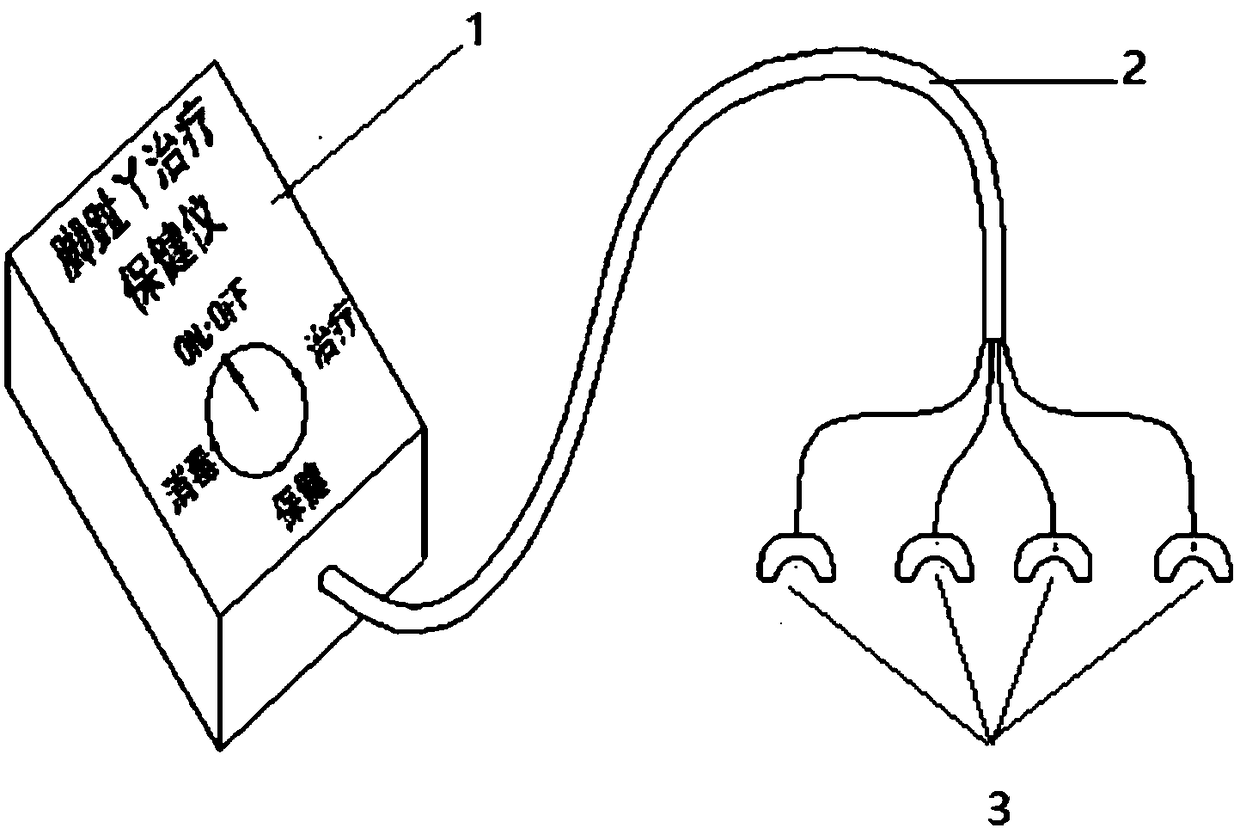 An environment-friendly toe biological sterilization and rehabilitation system and a control method thereof