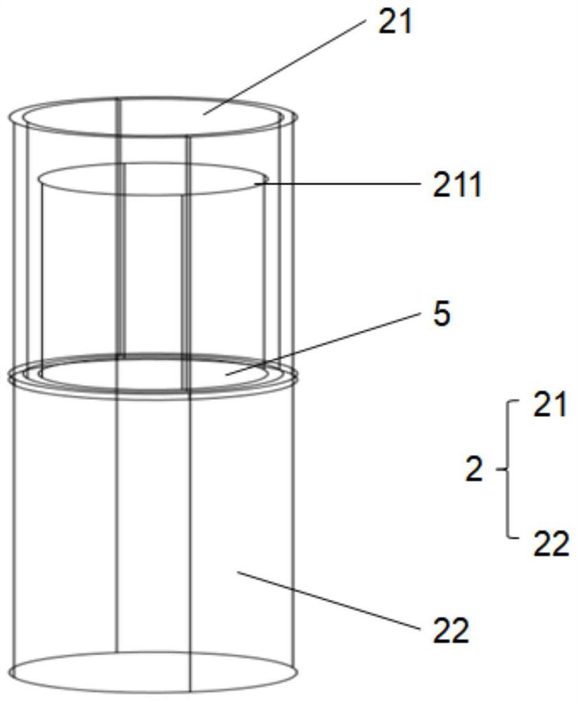 Device for detecting aging of fluorescent powder