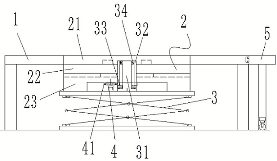 A composite transformation lifting stage