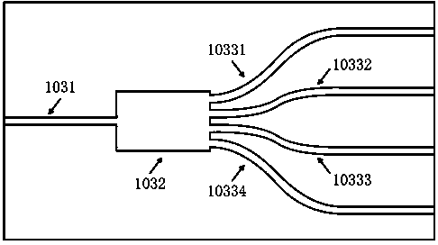 Multi-mode interference optical switch with controlled input position and preparation method of multi-mode interference optical switch