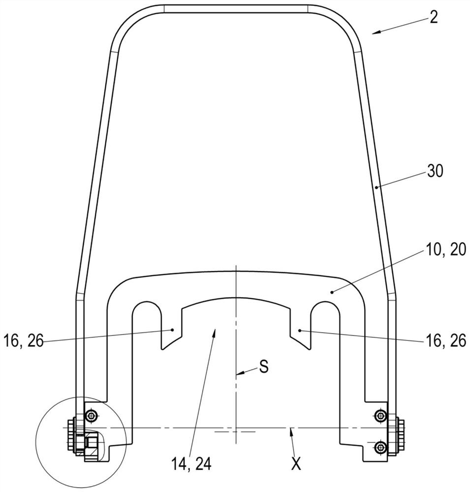 Operating device and electromagnetic spring pressure double-circuit brake