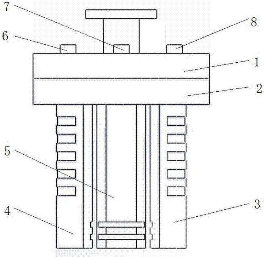 Hydraulic pressure driven flexible mechanical paw