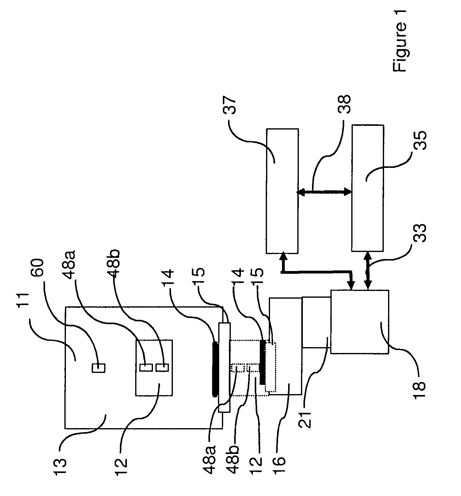 Device for obtaining the image and/or spectra of electron energy loss