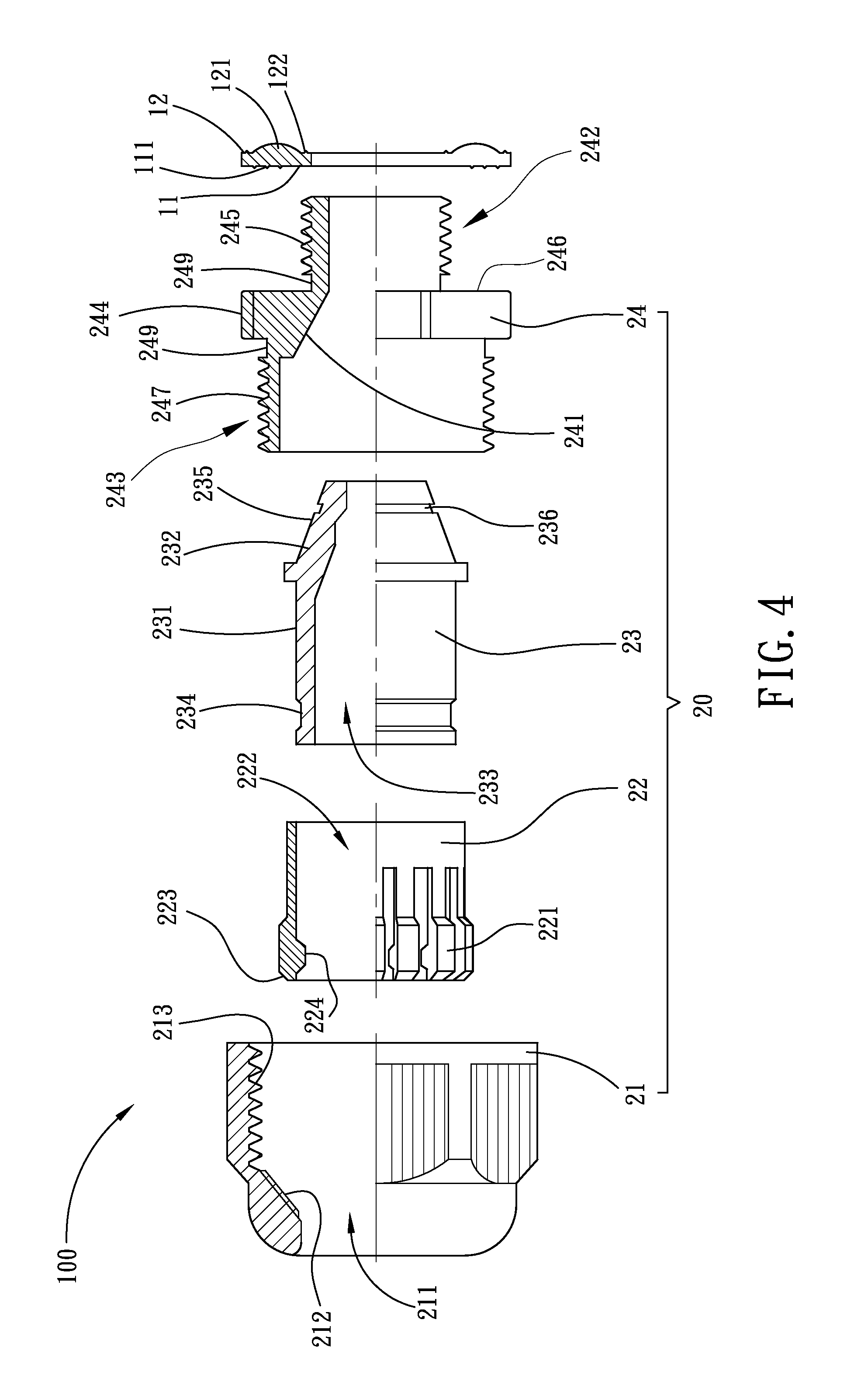 Cable gland and gasket ring assembly