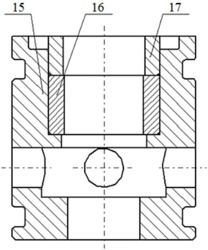 Pilot operated type overflow valve