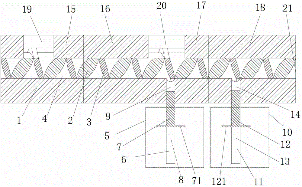 Homodromous self-cleaning double-screw extruder with stretching function and processing method thereof