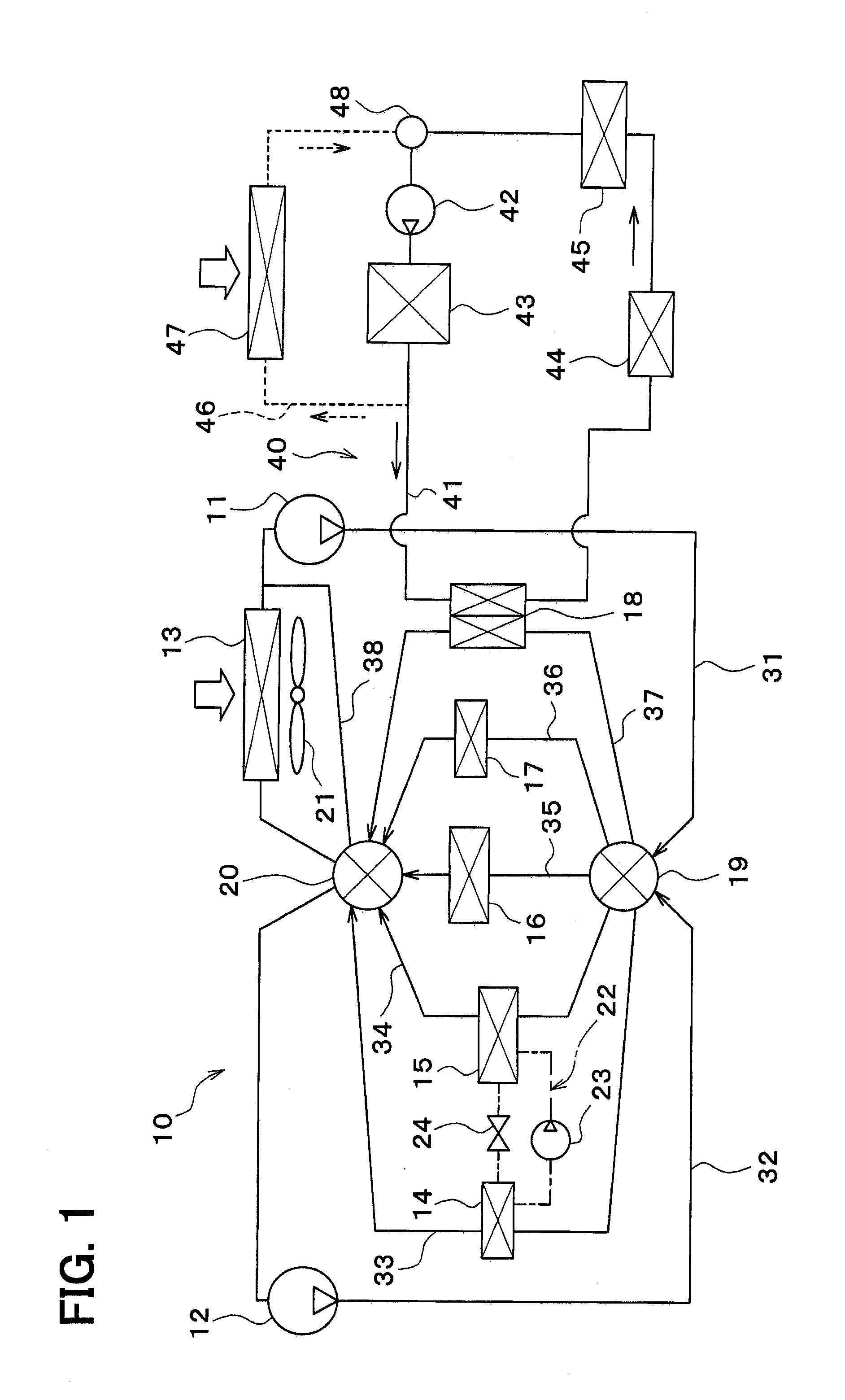 Thermal management system for vehicles