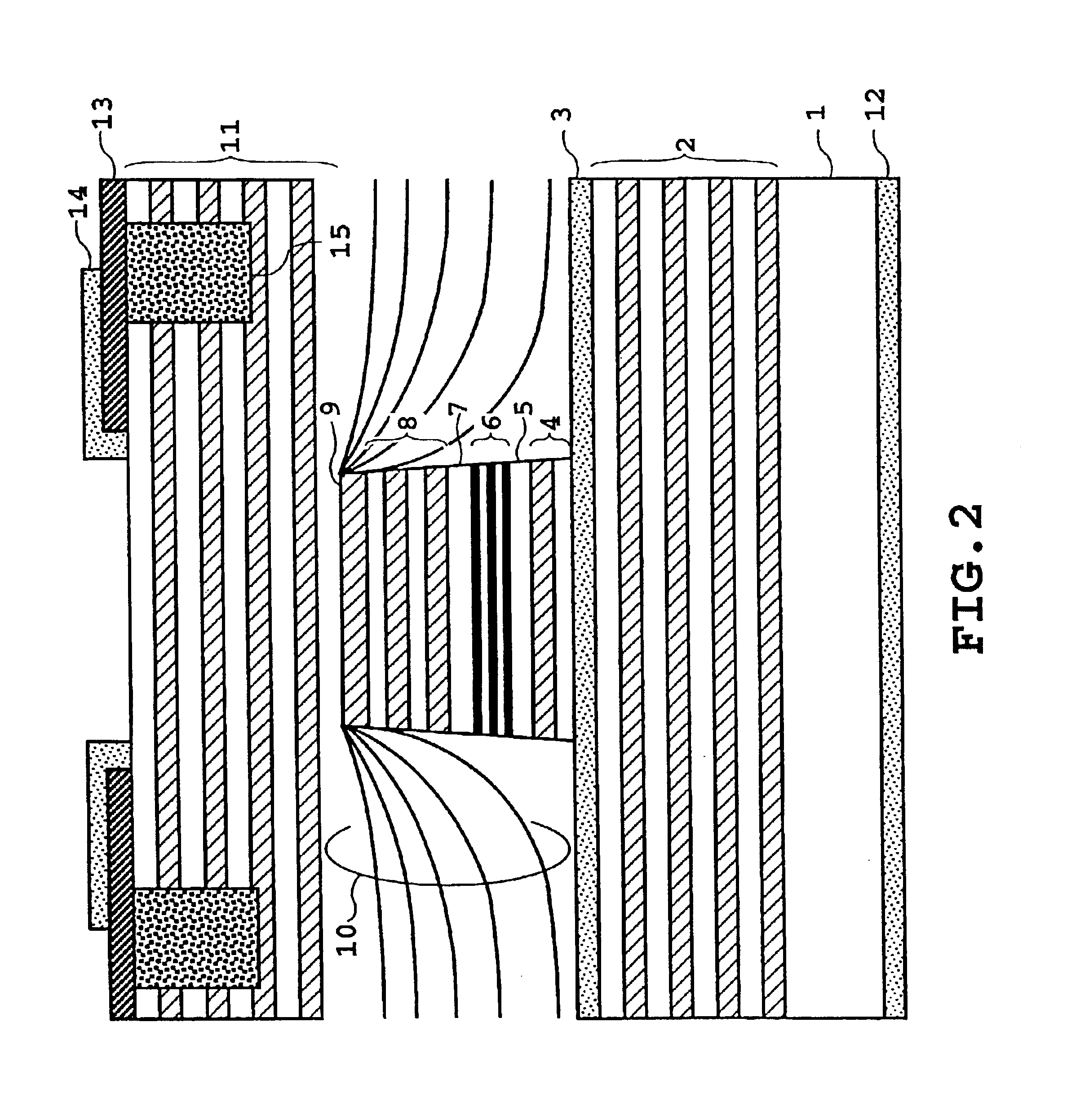 Vertical-cavity surface-emitting semiconductor laser