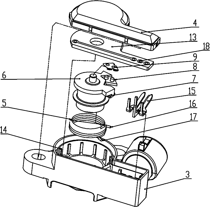 Position sensor for throttle body