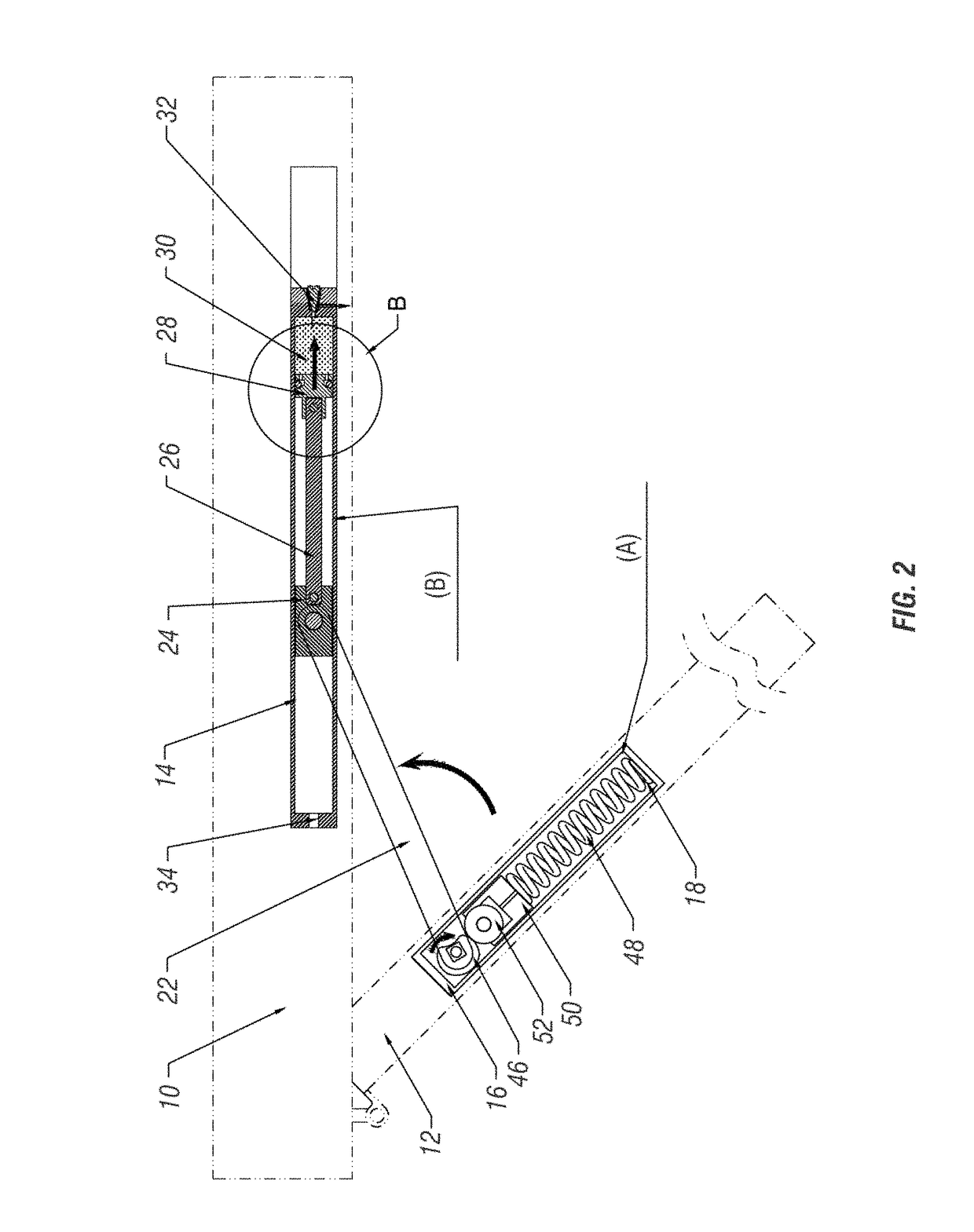 Combination hydraulic and pneumatic door closer