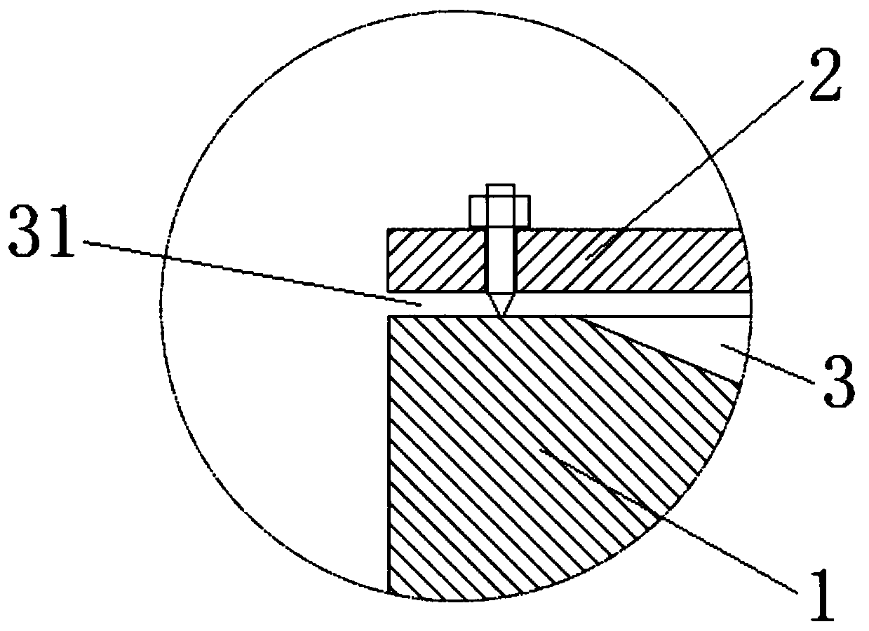 Diverging device of differentiated fine concentrator main machine