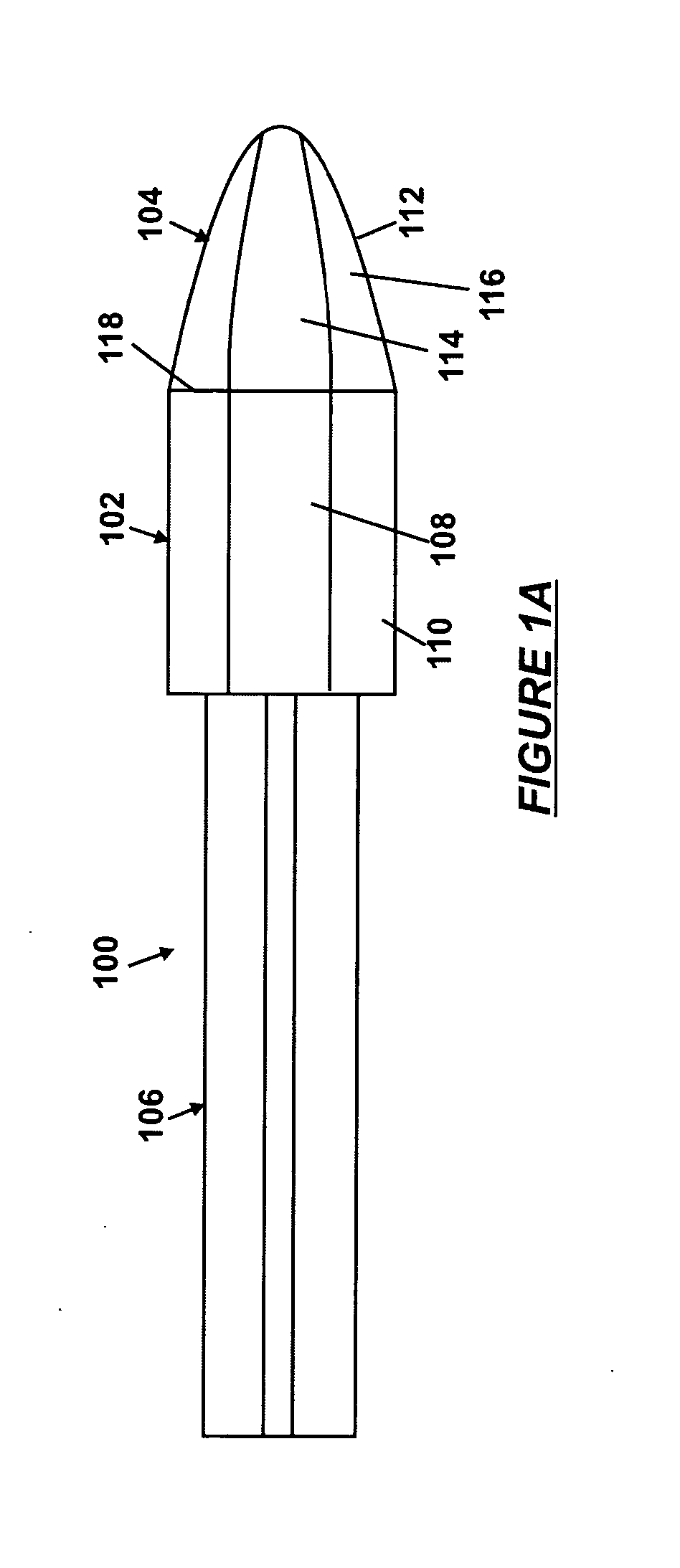 Small mode-field fiber lens