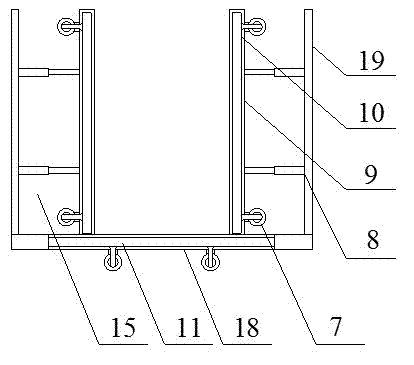 Adjustable high-adaptability formwork support for large mining height fully-mechanized face and gob-side entry retaining method