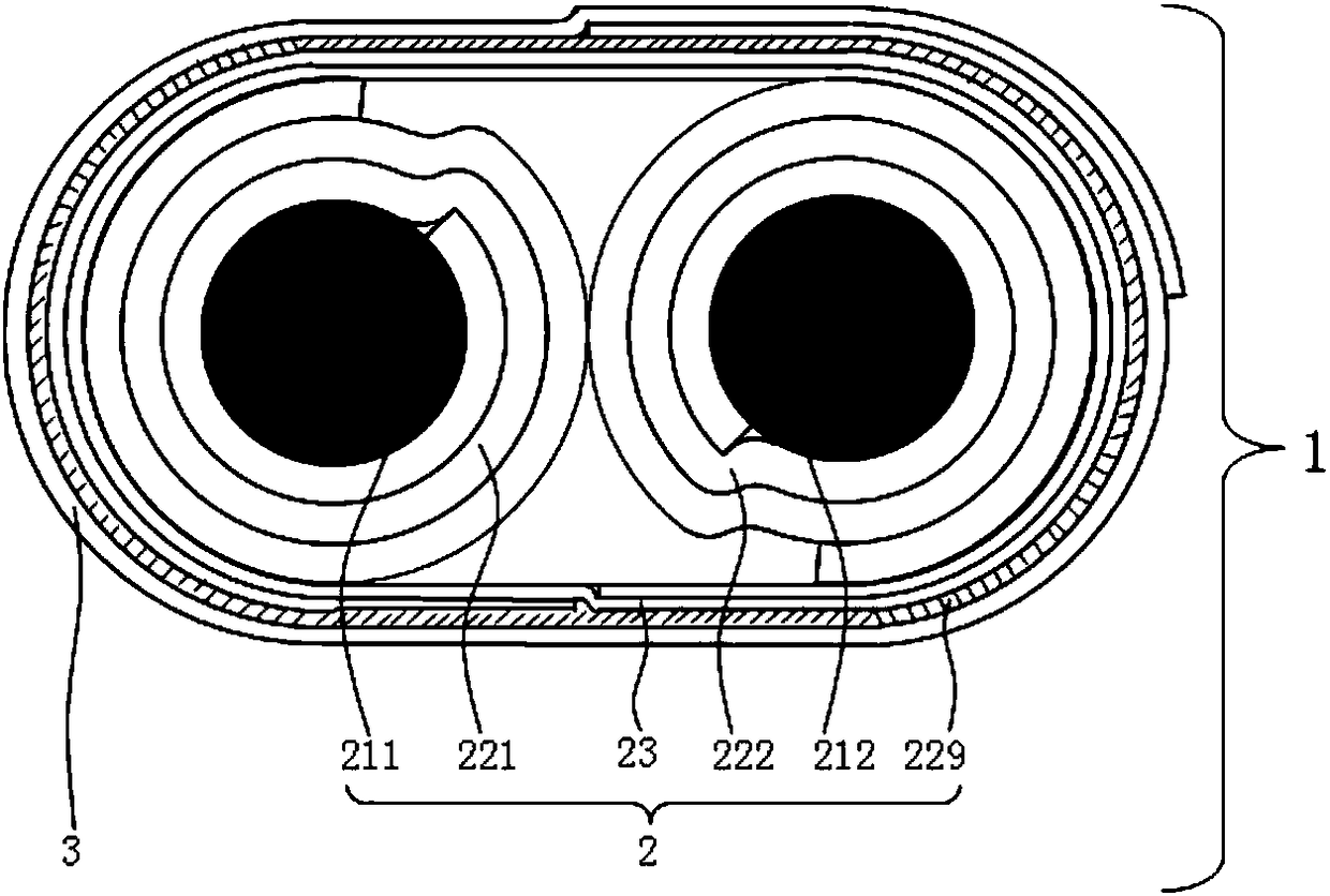 Differential signal cable