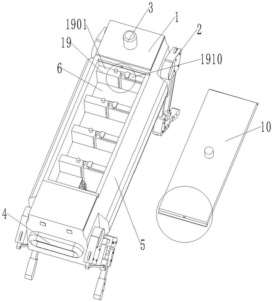 Express delivery and take-out robot dog manufactured based on 3D printing