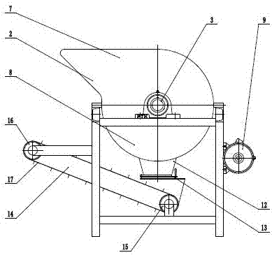 Mixer of nutrient-soil mediums for vegetable breeding