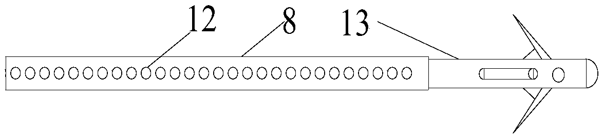 Coal bed hydraulic cutting and sieve tube feeding linked gas extraction apparatus and method