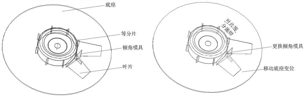 Tool device used for high-precision welding of high-end axial flow fan impeller