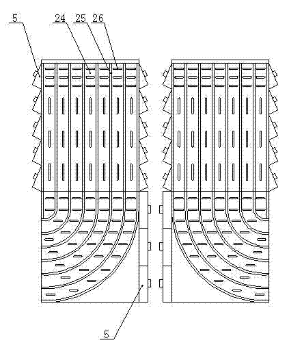 Movable electric heating high temperature snow melting and sweeping vehicle