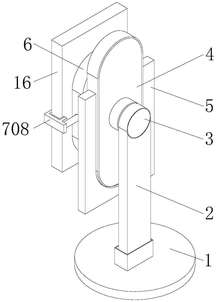 Mobile phone anti-shake supporting frame for automobile