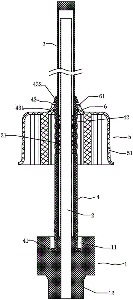 Water inlet assembly capable of improving hot water outlet rate