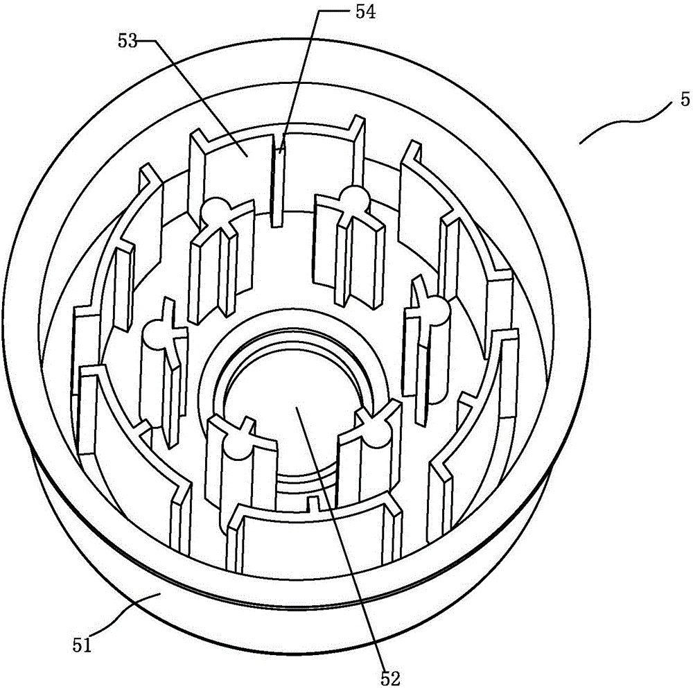 Water inlet assembly capable of improving hot water outlet rate