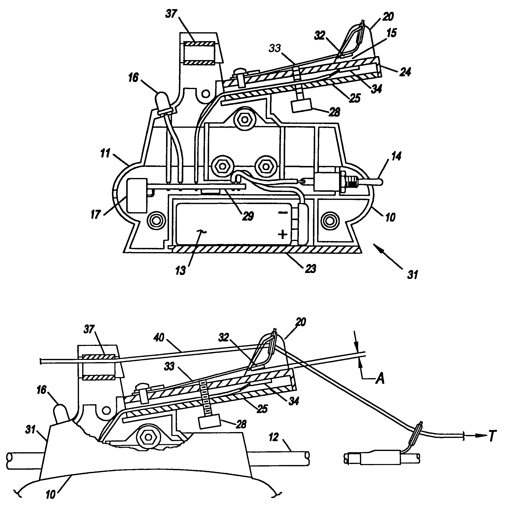 Fish strike signaling apparatus