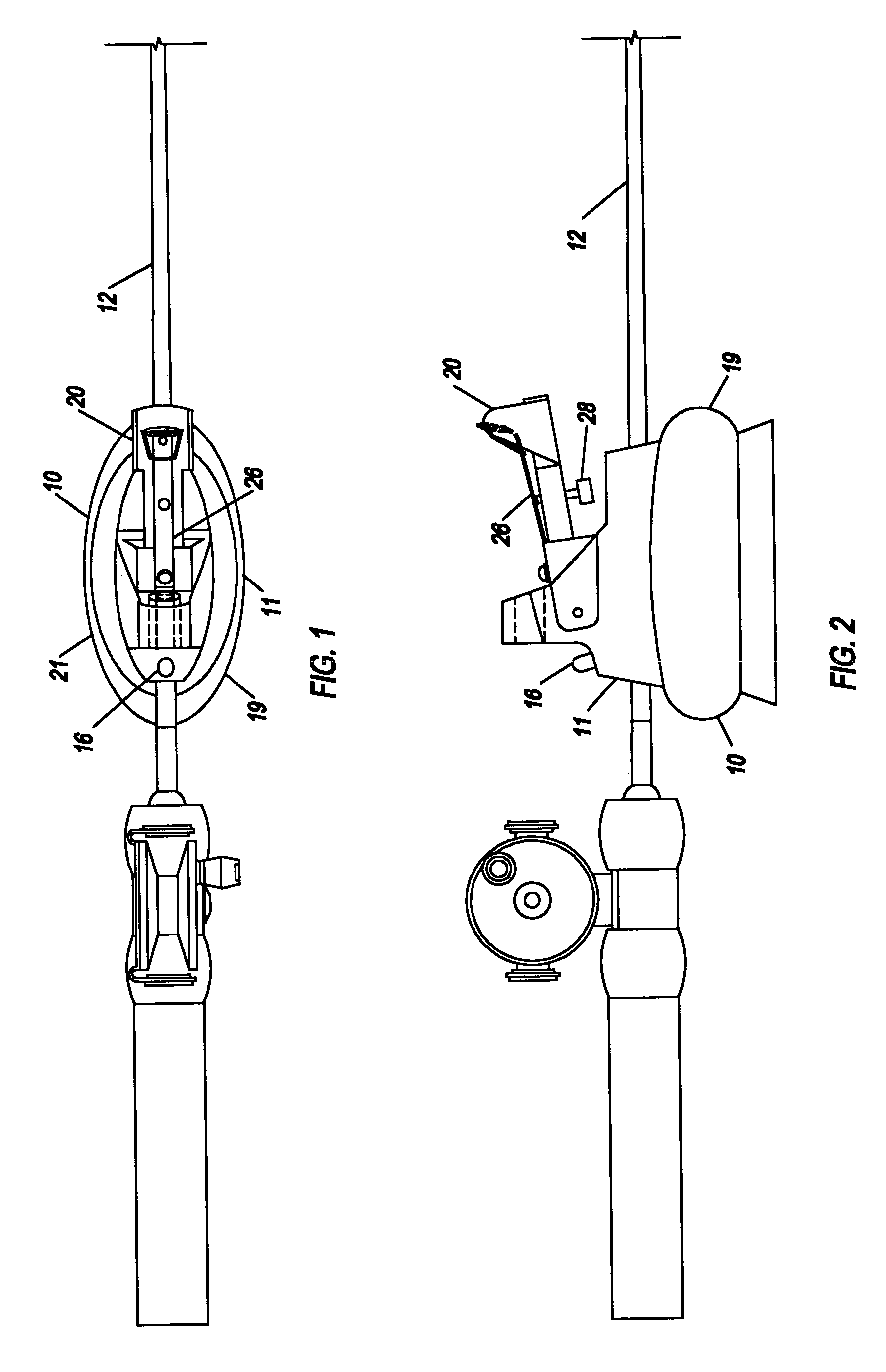 Fish strike signaling apparatus