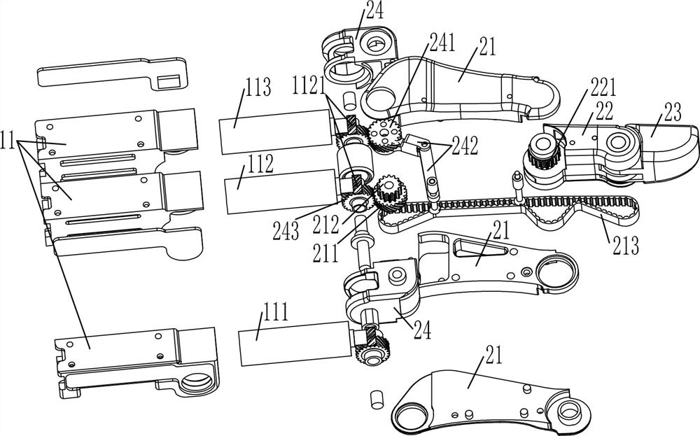 Robot multi-fingered dexterous hand