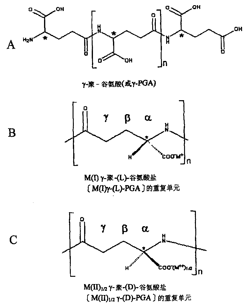 Gama-poly glutamic acid, gama-poly glutamic acid salt and use of hydrogel thereof