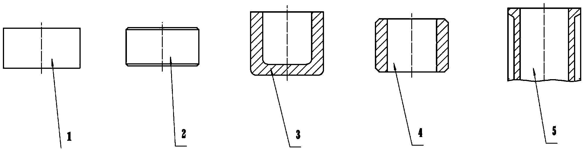 Precision external spline pipe forming method