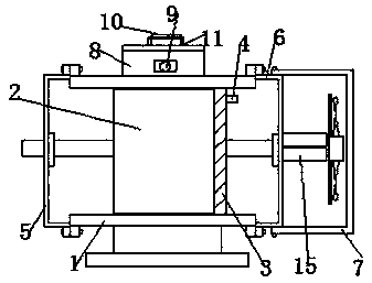 A three-phase asynchronous motor with frequency conversion and speed regulation