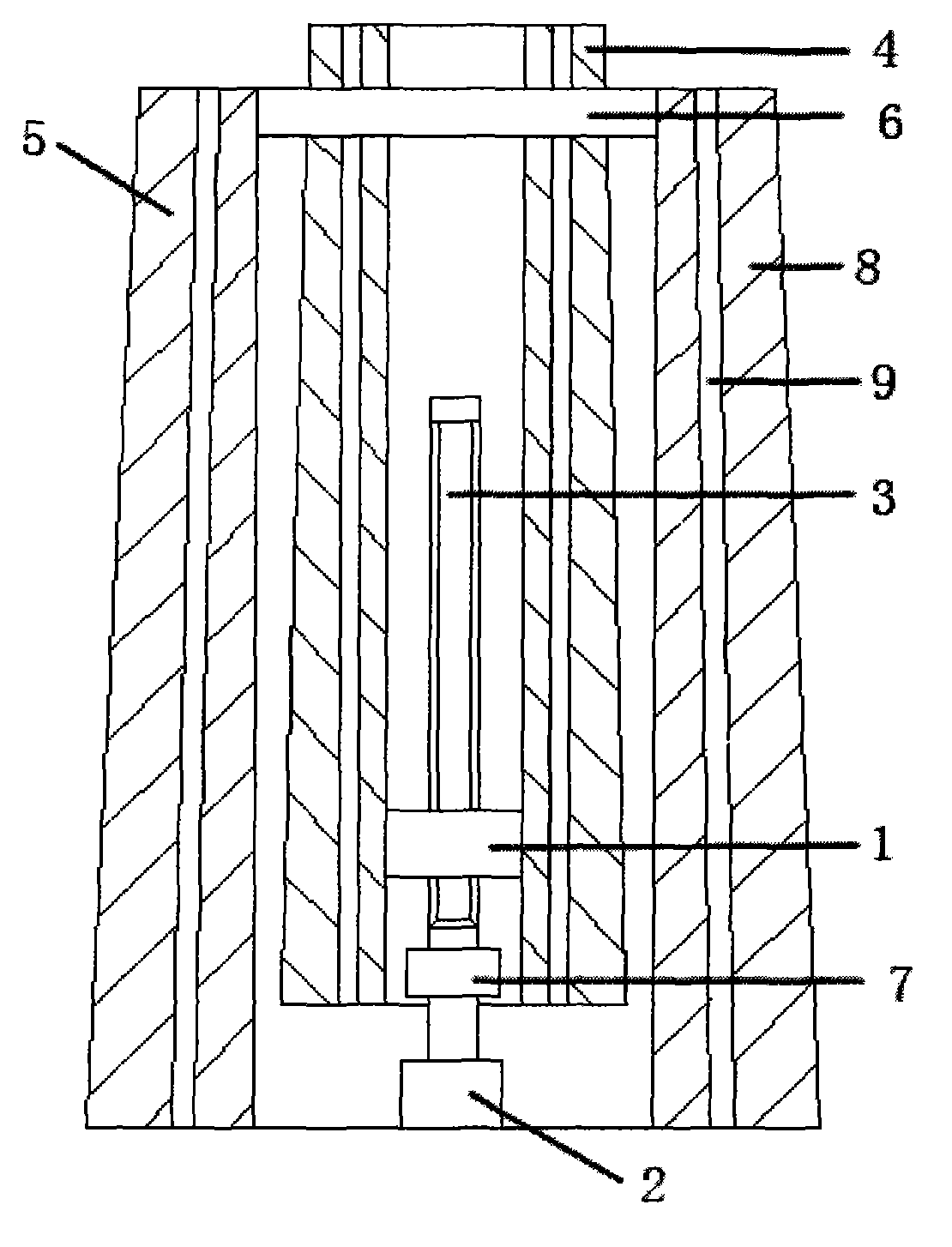 Electric lifting wire pole