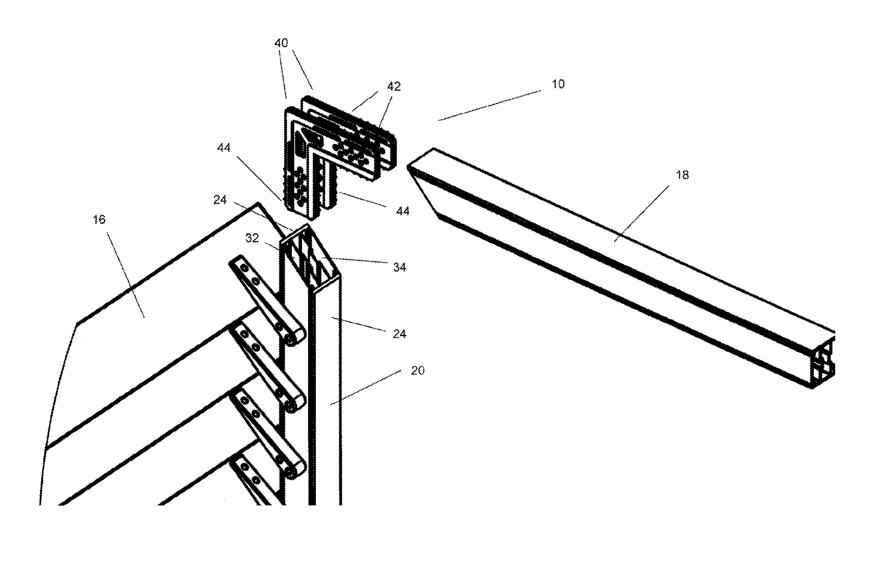 Frame connection