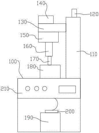 Ultrasonic drilling machine