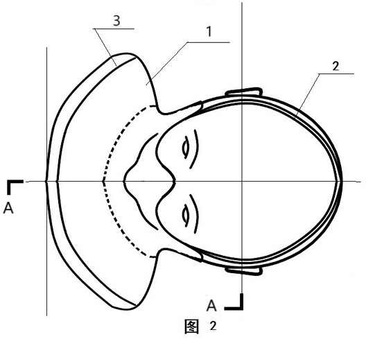 Breathing mask capable of killing bacteria and viruses