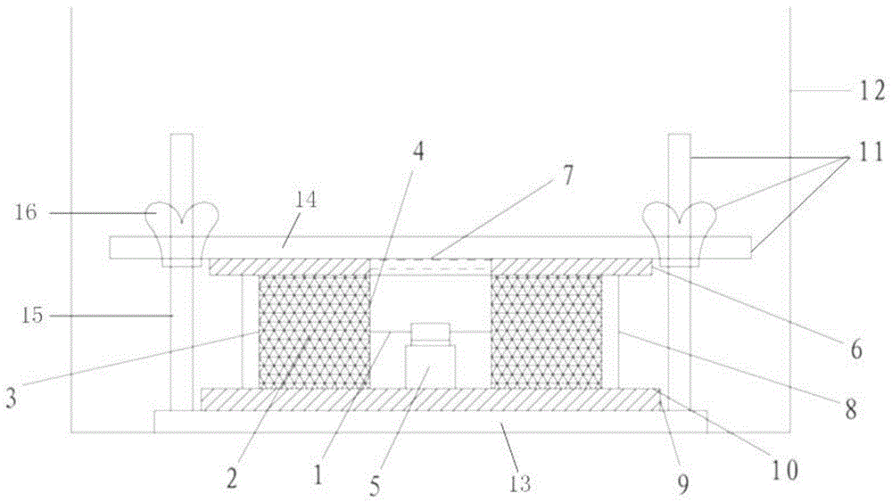 Novel soil radial expansion rate tester and using method thereof