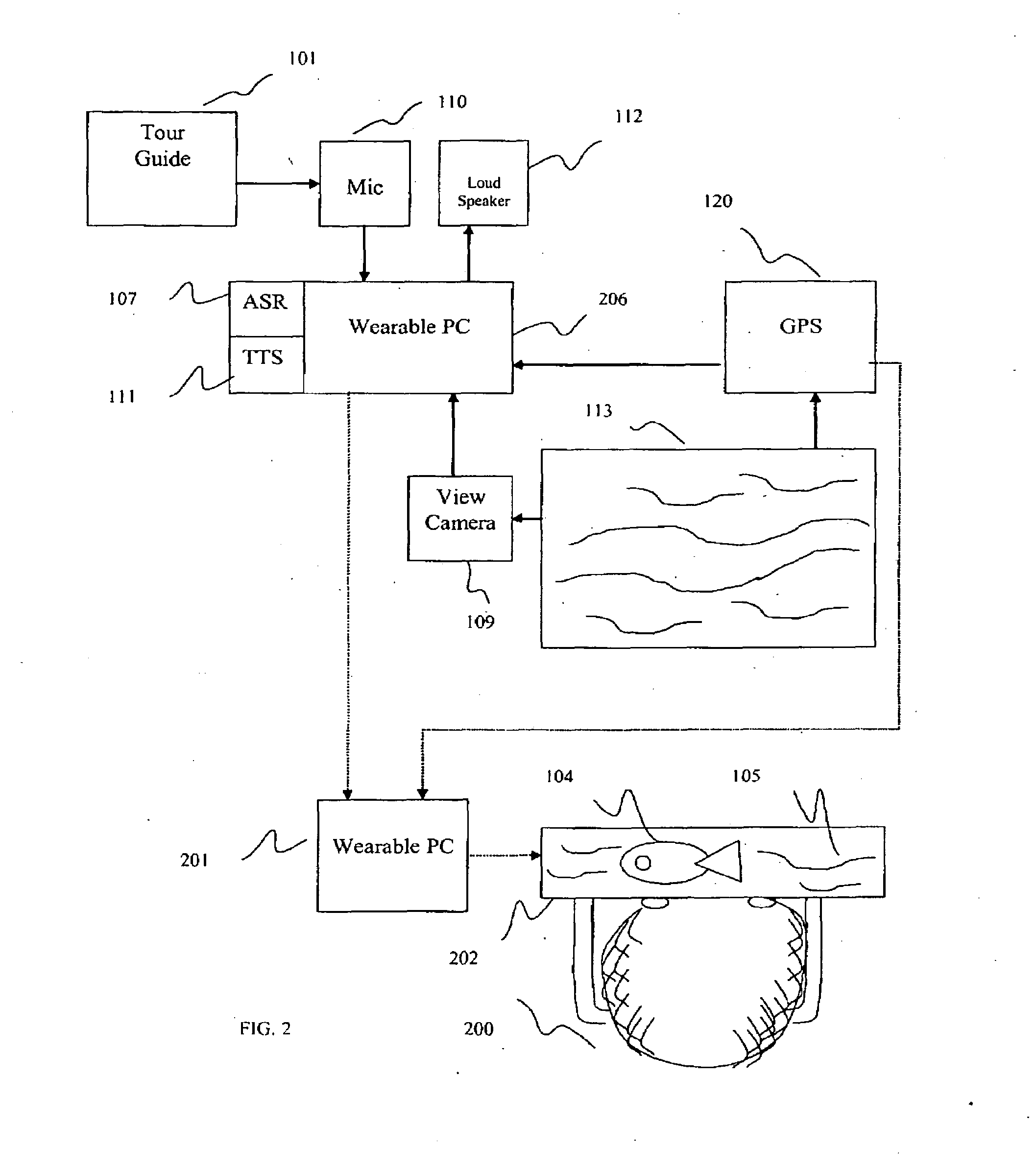 System and method for generating virtual images according to position of viewers