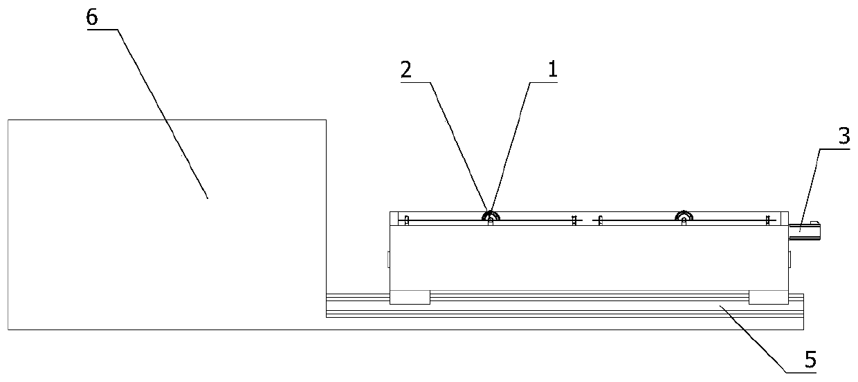 Sewing device for leather sheath of automobile key