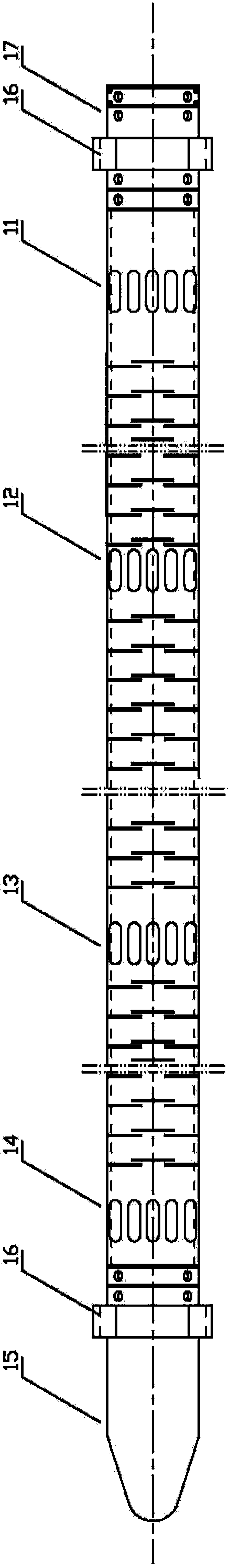 Oil-water distribution tester and oil-water distribution test method