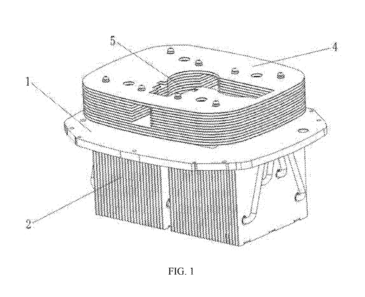 Novel heat dissipation system, stage light cap body and waterproof stage light