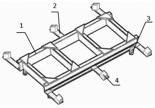 High-damp magnesium alloy vibration isolation structure and application thereof